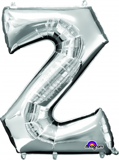 Anagram SuperShape Letter "Z" Silver