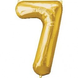 Anagram MiniShape Number "7" Gold