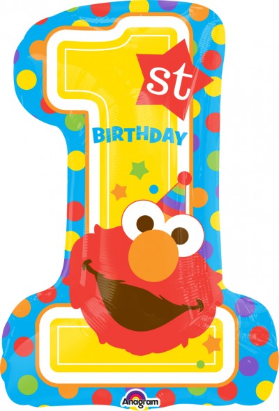 SuperShape Sesame Street 1st Brithday