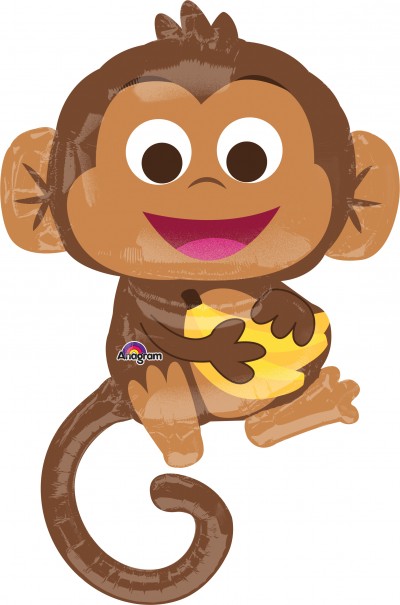 SuperShape Happy Monkey