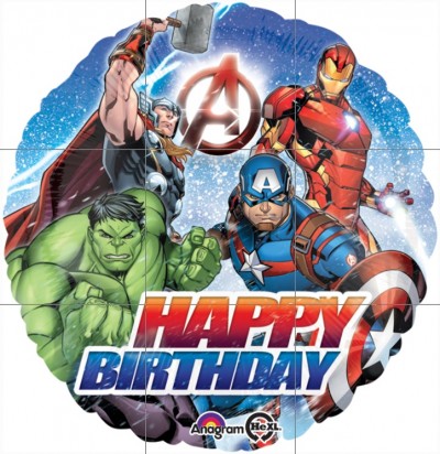 Standard Avengers HBD