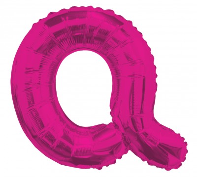 AirFilled: 14" LETTER Q HOT PINK