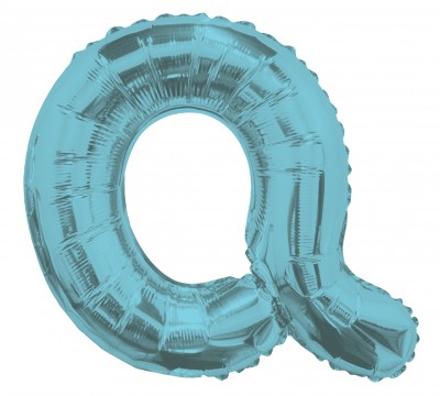 AirFilled: 14" LETTER Q LIGHT BLUE