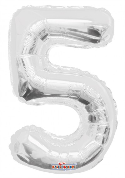 AirFilled: 14" NUMBER 5 SILVER