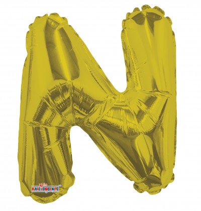 AirFilled: 14" LETTER N GOLD
