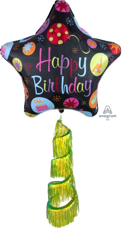Coil Tail AirWalker Happy Birthday Bursts