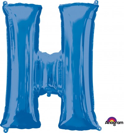 SuperShape Letter "H" Blue