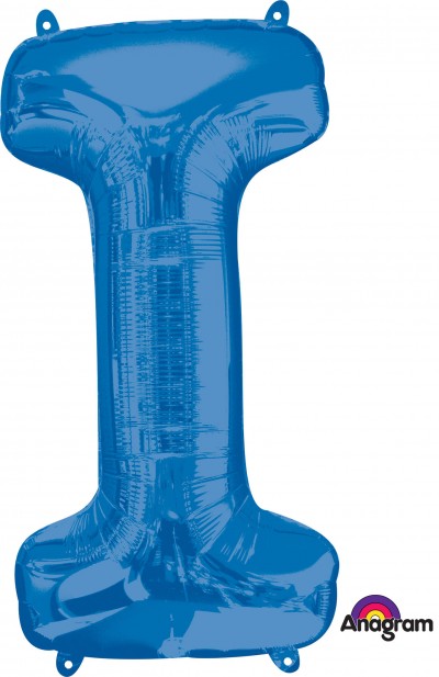 SuperShape Letter "I" Blue