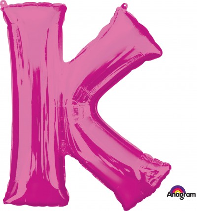 SuperShape Letter "K" Pink