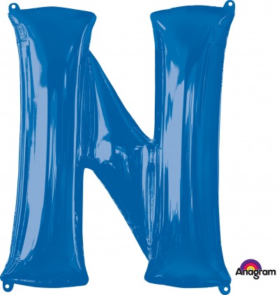 SuperShape Letter "N" Blue