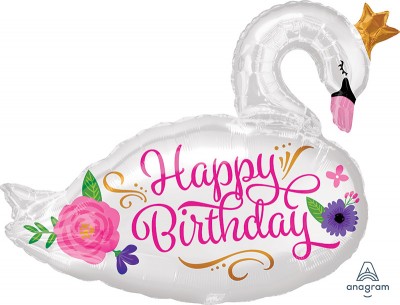 SuperShape HBD Beautiful Swan