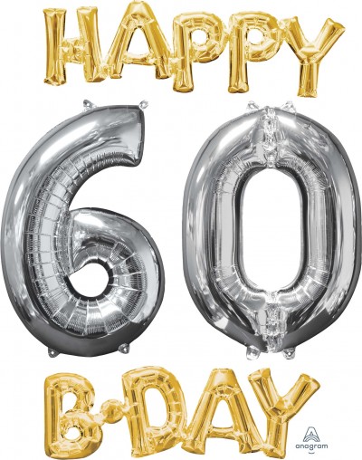 CI Bunch Happy Bday 6-0 Gold/Silver