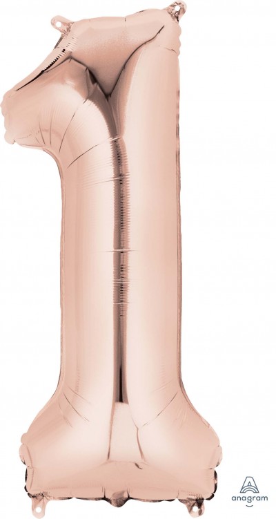 SuperShape Number 1 Rose Gold
