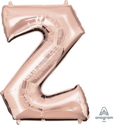 Anagram SuperShape Letter "Z" Rose Gold