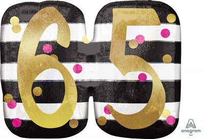 SuperShape Holographic Pink & Gold Milestone 65