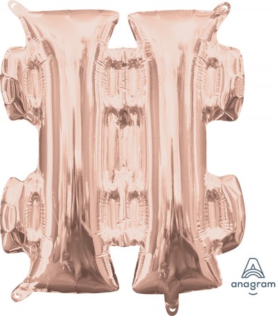 Anagram MiniShape Symbol "#" Rose Gold