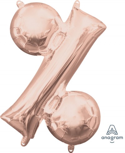 Anagram MiniShape Symbol "%" Rose Gold