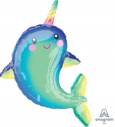 SuperShape Happy Narwhal