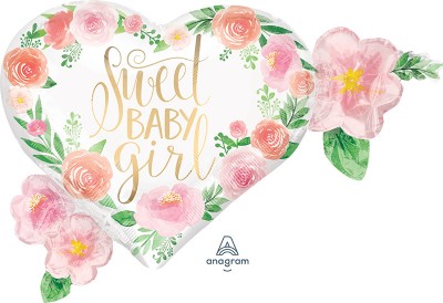 SuperShape Floral Baby Girl