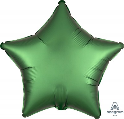 Standard Satin Luxe Emerald Star