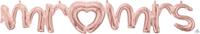 CI: Script Phrase Mr & Mrs Rose Gold
