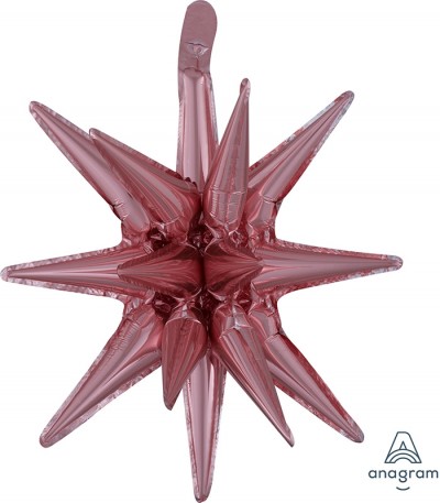 Multi-Balloon Magic Star Small Rose Gold