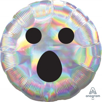 Standard Holographic Iridescent Ghost Face