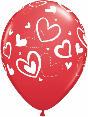 11" Mix & Match Hearts (50ct.)