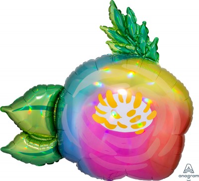 SuperShape Holographic Iridescent Beautiful Flower