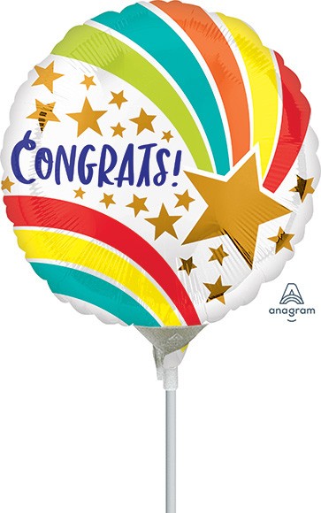 9" Congrats Shooting Star