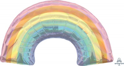SuperShape Holographic Iridescent Pastel Rainbow