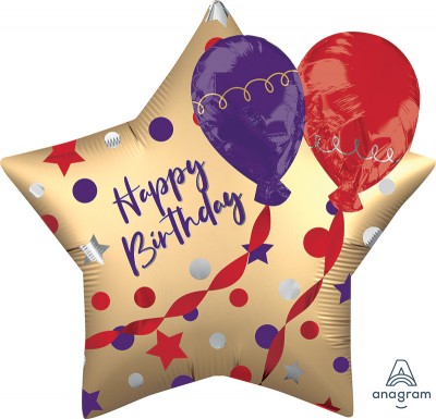 EZ-Fill: Multi-Balloon Satin Birthday Balloons