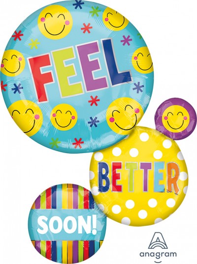 SuperShape Feel Better Soon Bubbles