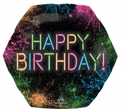 SuperShape HBD Let's Glow Crazy