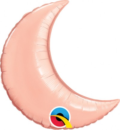 9" Crescent Moon Rose Gold  