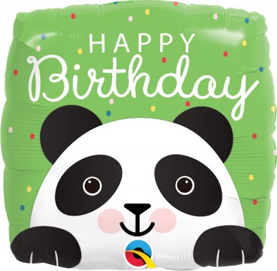 18" Birthday Panda (pkgd)