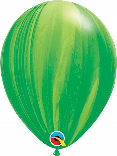 Super Agate 11" Green 25Ct