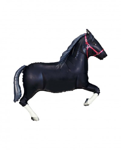 37" Black Horse