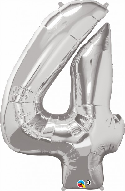 Qualatex SuperShape 4 Silver