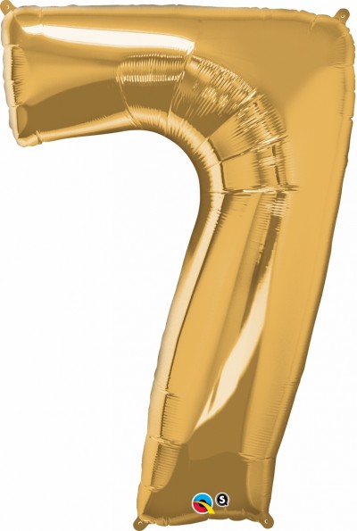 Qualatex SuperShape 7 Metallic Gold