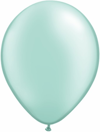 Pastel Pearl 16" Mint Green 50Ct