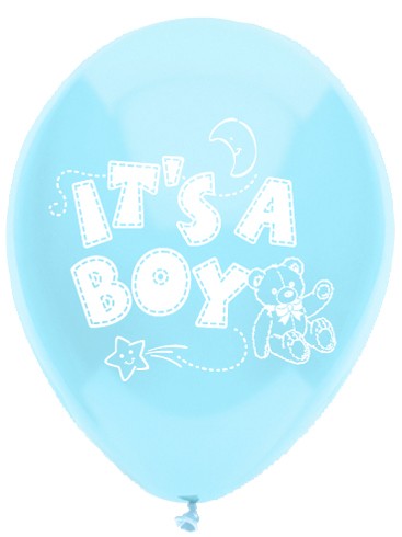 12" Funsational  It's A Boy (8ct.)