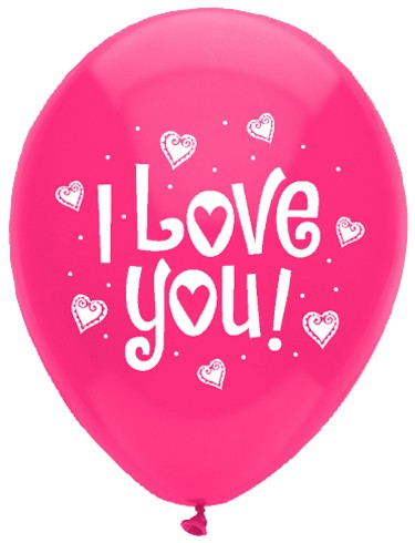 12" Funsational  Love You (8ct.)