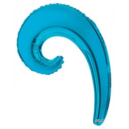 AirFilled 14" SC Kurly Wave Turquoise Blue