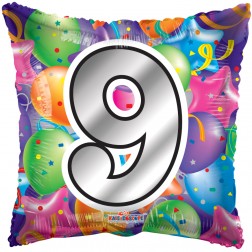 18" SP: PR NUMBER 9 SQUARE
