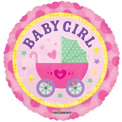18" SP: PR BABY GIRL STROLLER CV