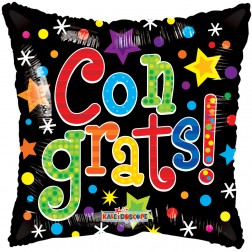 18" SP: PR COLORFUL CONGRATS GB