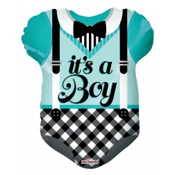 18" SP: PR BLUE BABY CLOTHES SHAPE