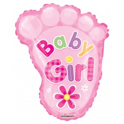 20" SP: PR BABY GIRL FOOT SHAPE GB