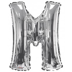  34" SP: Silver Shape Letter M